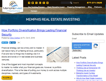 Tablet Screenshot of blog.memphisinvest.com